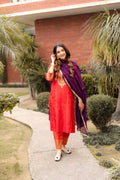 Suhi kurta with brocade salwar
