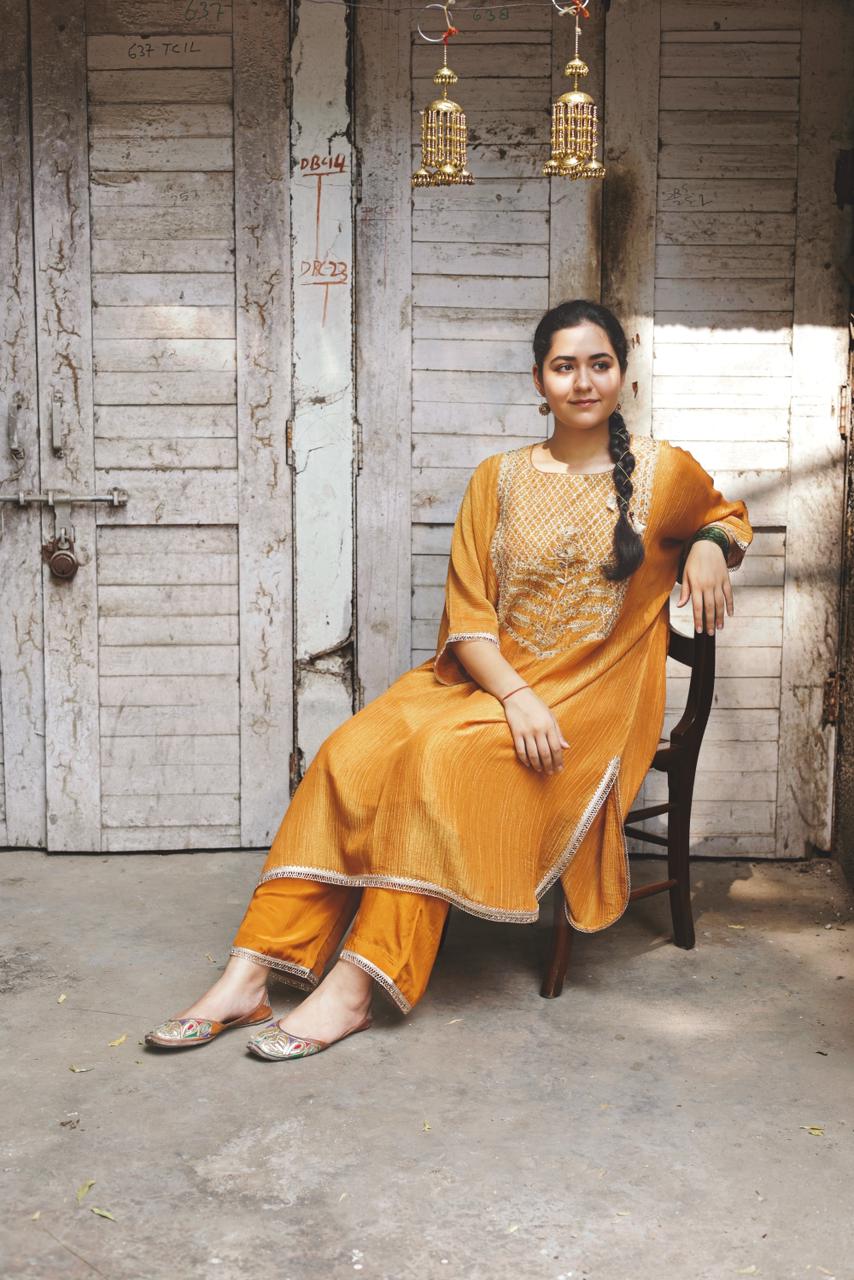 Mustard Kaftan